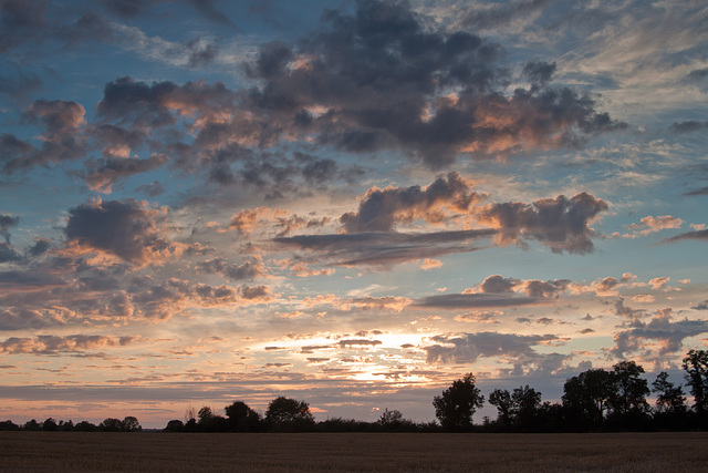 Sunset at Tagné