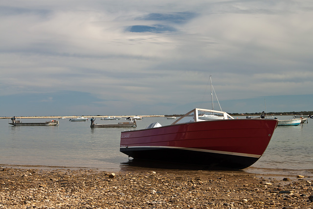 Boats at La Patache, Île de Ré