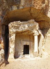 rock tomb, Akyaka