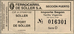 tram ticket