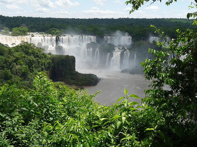 Iguazu Falls- My First Sight of Them From the Brazilian Side