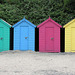 Beach huts