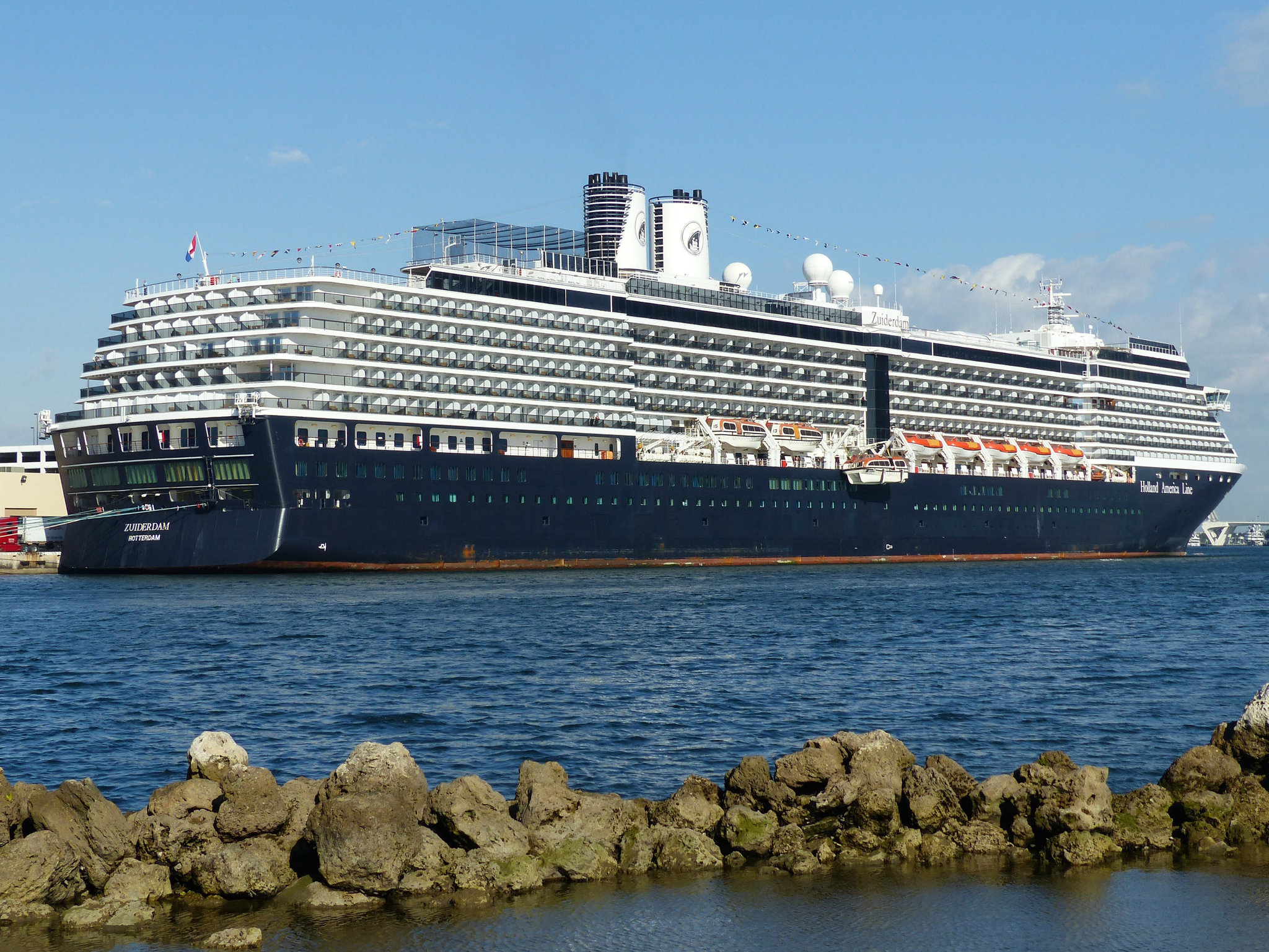 Zuiderdam at Port Everglades - 24 January 2014