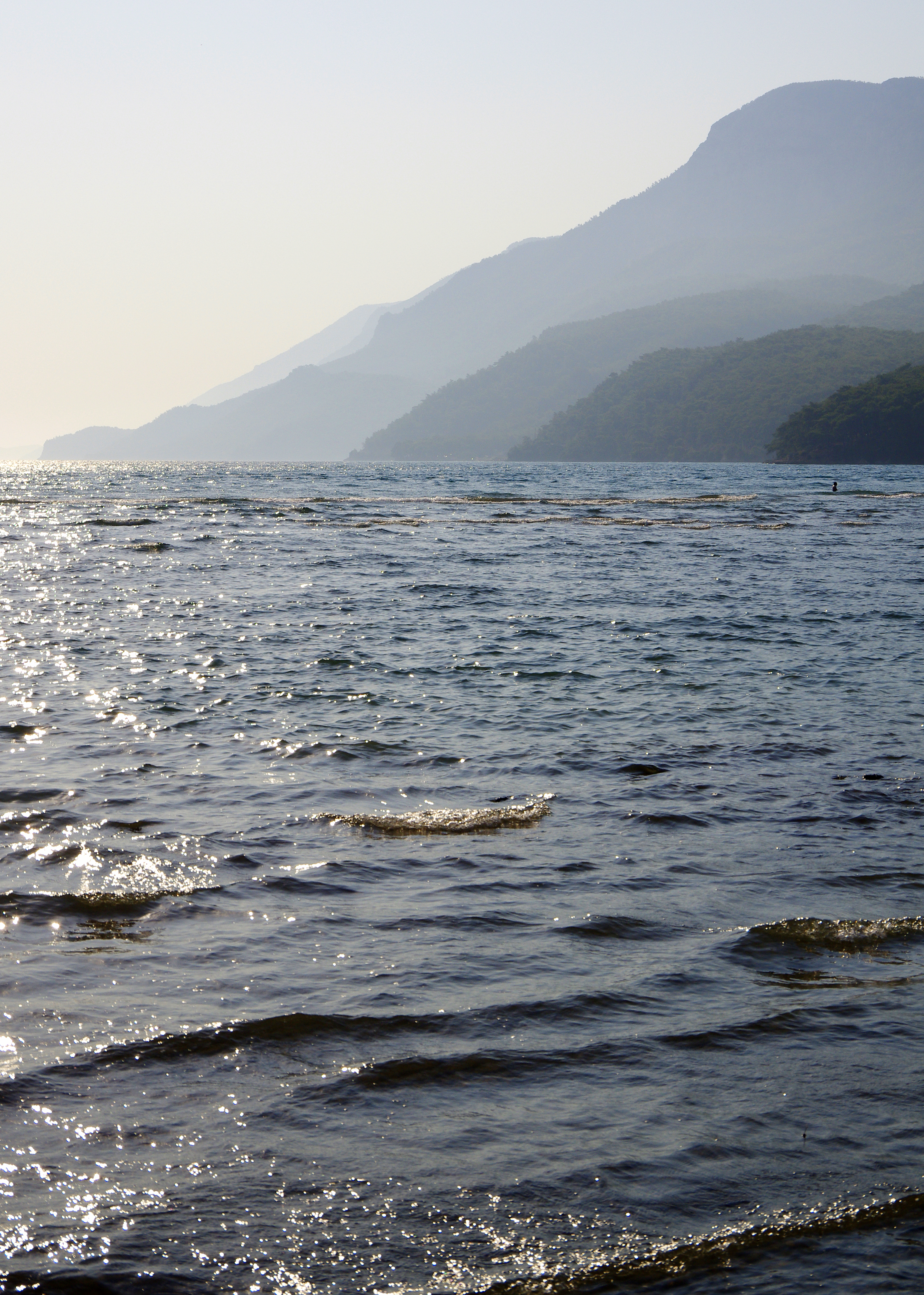 Looking west across Gökova Bay