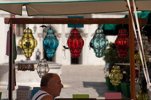 Market stall in Campo Santa Maria Formosa