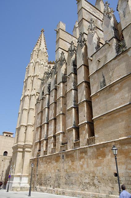 west wall of the Cathedral