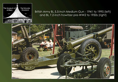 Rotunda 5.5in gun & 7.2in howitzer - WW2 and into the 1950s