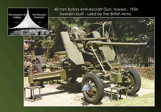 Rotunda - Bofors 40mm L60 AA gun