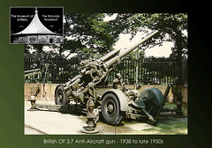 Rotunda - British 3.7in heavy AA gun 1938 to late 1950s