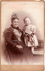 Granny King and Harry, 1897