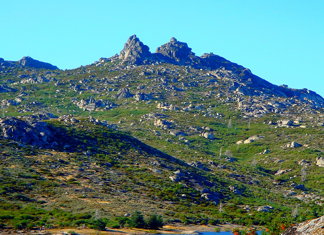 A landscape subdued by granite