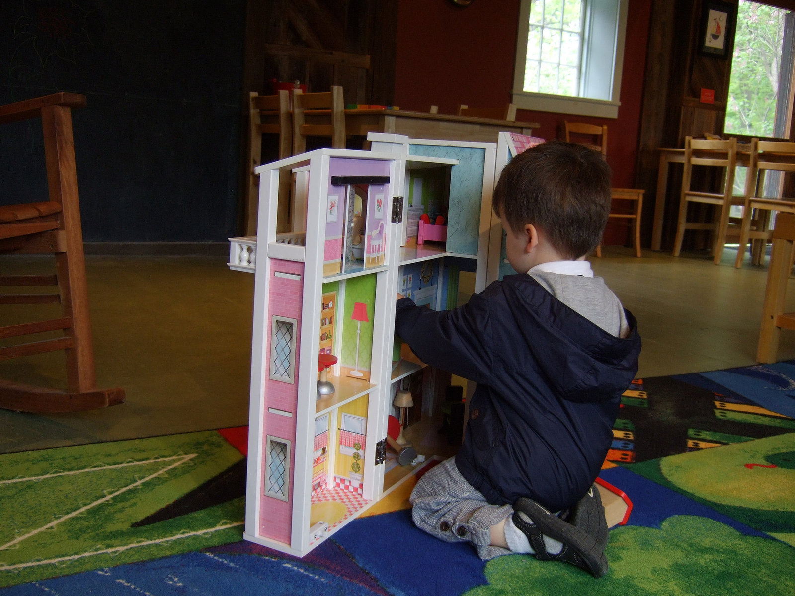 Doll's House in the Play Cottage