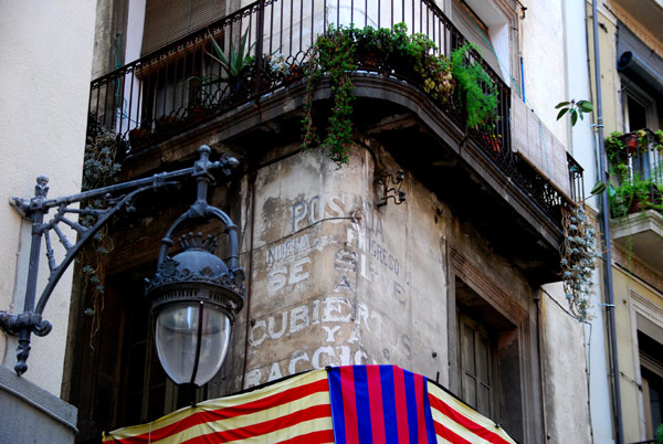 Ghost sign Barcelona