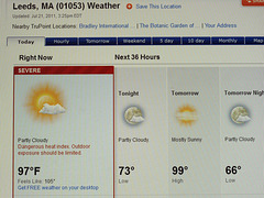 How Hot? July 21 at 3:40pm