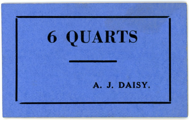 6 Quarts, A. J. Daisy