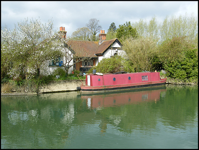 Weir Cottage in spring