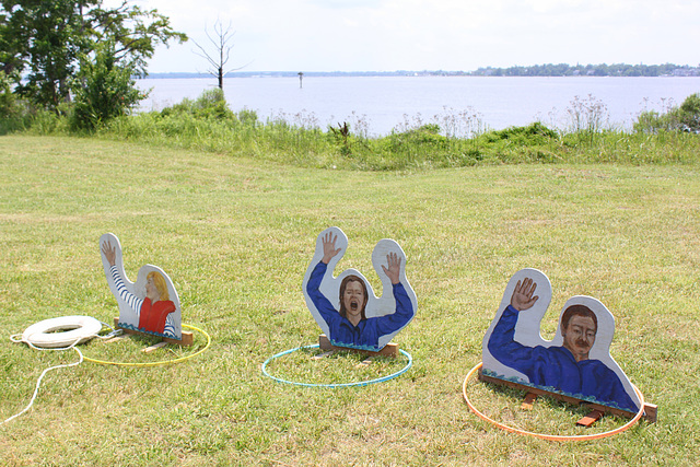 "Help! We are drowning in crabgrass."