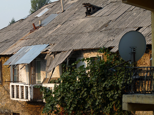 Bajram Curri- Corrugated Iron Roof