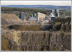 Dowlow Quarry  from Hindlow Quarry