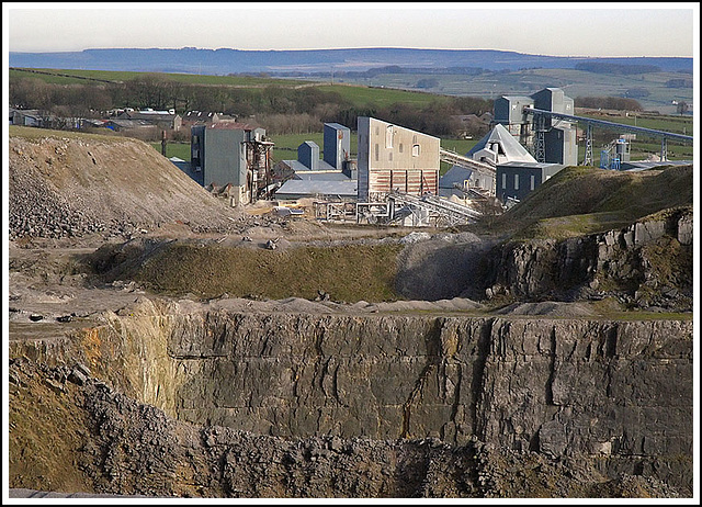 Dowlow Quarry  from Hindlow Quarry