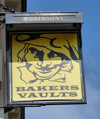 'Bakers Vaults' Pub Sign
