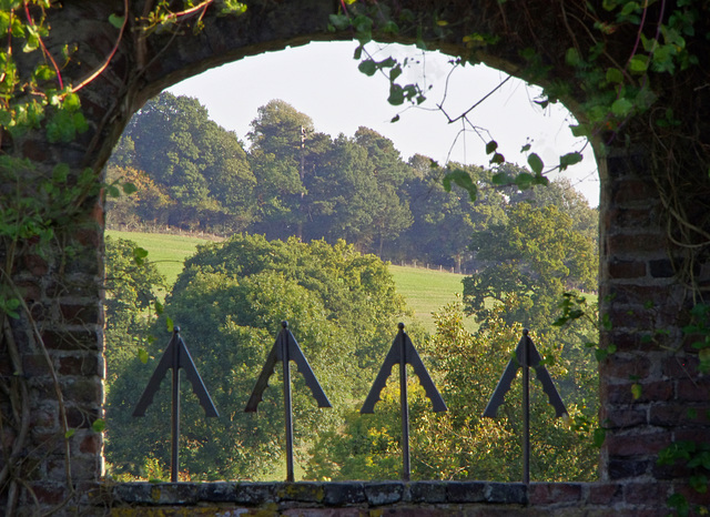 pierced countryside