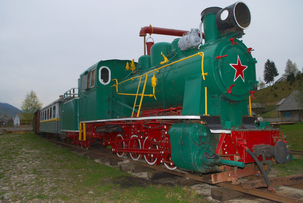 Dampflok Gr-286 in Kolotschawa