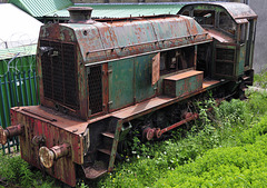 Old locomotive....R.I.P. (Rust In Peace. 2 of 3).