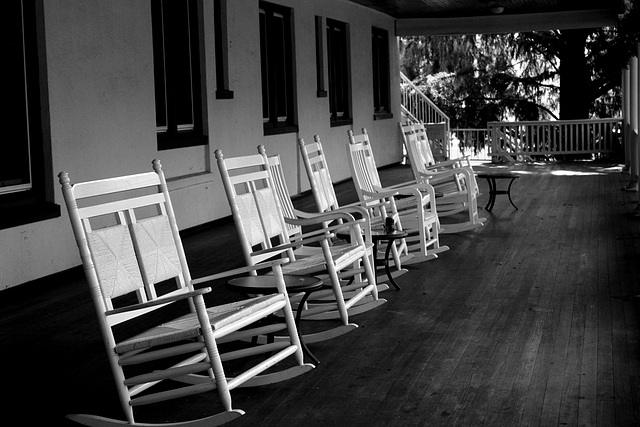 Veranda, Shawnee Inn