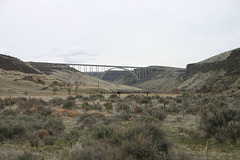 Fred G. Redmon Bridge & Selah Canyon