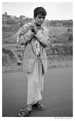 Boy with qat-bag