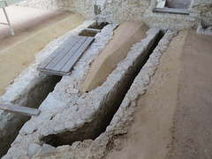 Thermes de Weissenburg : évacuation des eaux.