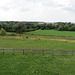 Weissenburg : le paysage vu depuis la porte nord.