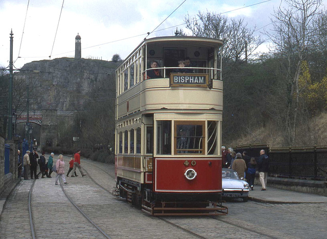 Blackpool Corporation Transport Tram 40