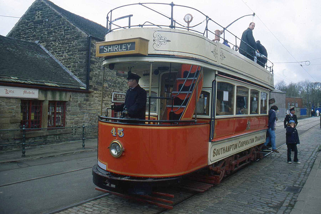 Southampton Corporation Tramways Tram 45