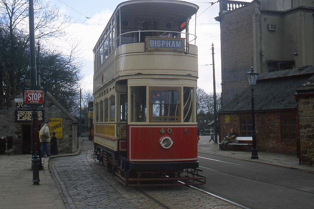 Blackpool Corporation Transport Tram 40