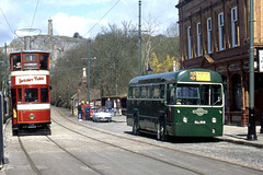 Leeds City Transport Tram 180 and London Green Line Bus
