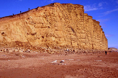 East Cliff and Bridport Sands