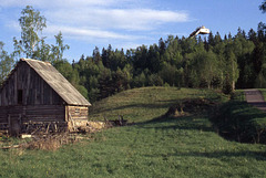 Rural Scene with Ski-lift near Otepaa