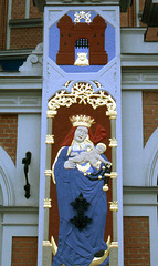 Riga- Effigy on the House of the Blackheads