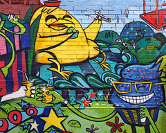 Miss Cora's Mural, #2 – Kensington Avenue, Toronto, Ontario