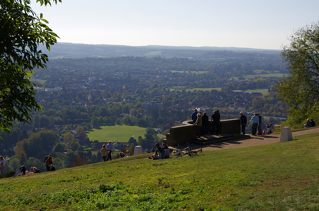 The Salomons Memorial viewpoint