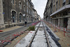 BESANCON: Travaux du tram: 2014.01.26 Avenue Fontaine Argent 01 .