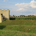 Pfünz : tour nord-ouest vue depuis le sud.