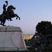 Jackson waves goodnight to the Obamas