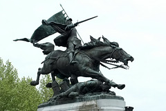 Statue de Jeanne d'Arc à Chinon