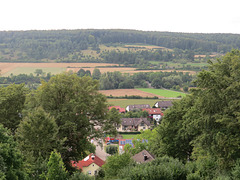 Eichstätt : vue depuis la tour nord-ouest.