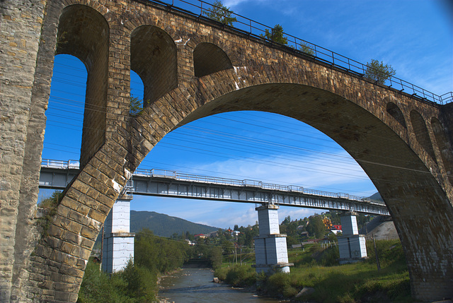 Österreichische Brücke in Worochta