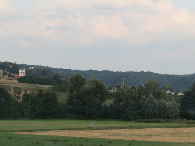 Les coteaux de la vallée de l'Altmühl.