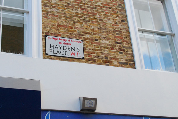 Hayden's Place W11